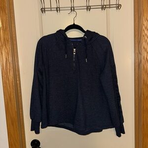 Calvin Klein Performance Navy Blue Hoodie Zip